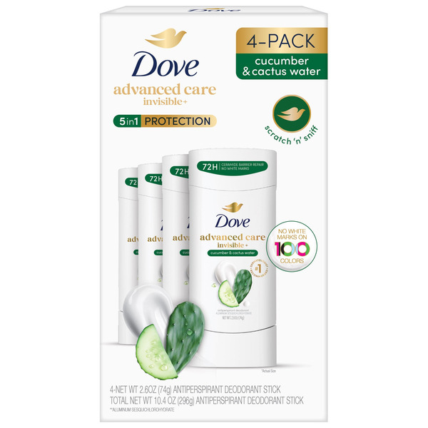 Dove Advanced Care Invisible+ Deodorant